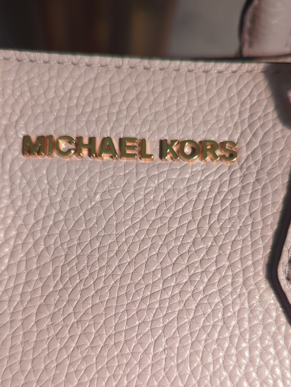 Michael Michael Kors Camille Small Leather Satchel - Soft Pink - Picture 3 of 14